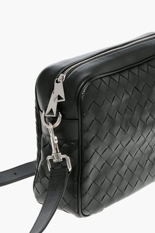 Woven Leather AVENUE Crossbody Bag