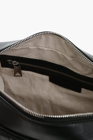 Woven Leather AVENUE Crossbody Bag