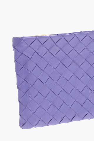 Pochette INTRECCIO in Pelle con Scomparti Formato Card
