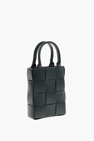 Woven Leather CRUISE Handbag