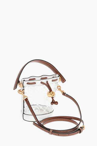 PVC MONOGRAM CLEAR Mini Bucket Bag