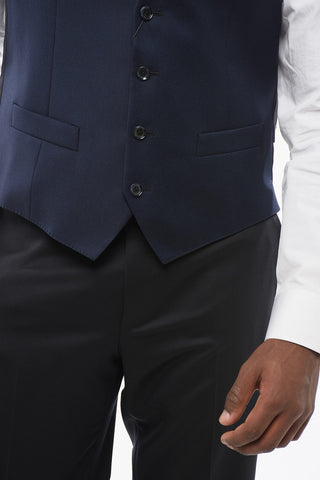CC COLLECTION Wool Waistcoat REFINED 4-Button