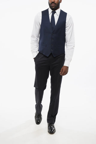 CC COLLECTION Wool Waistcoat REFINED 4-Button