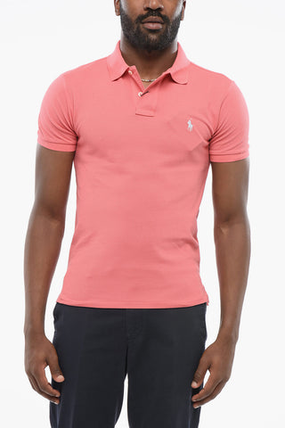 Piquet Cotton Slim Fit Polo
