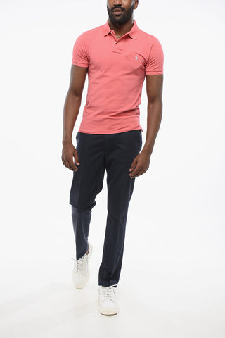 Piquet Cotton Slim Fit Polo