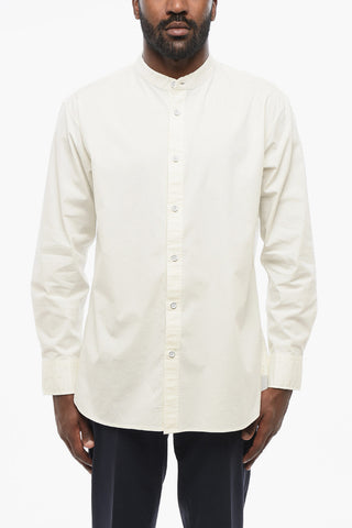 ICONS Cotton Blend Shirt with Saharan Collar