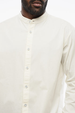 ICONS Cotton Blend Shirt with Saharan Collar