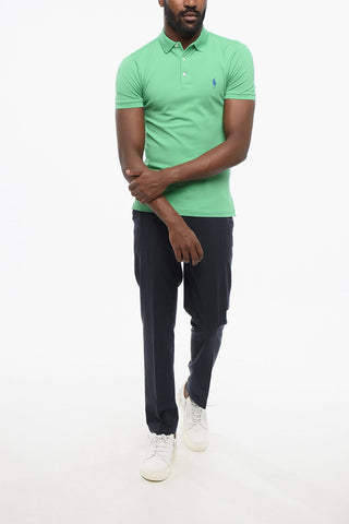 Piquet Cotton Slim Fit Polo