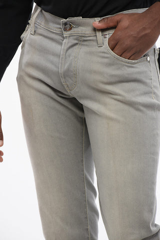 ID 5-Pocketed Stretch Cotton Denims 16cm