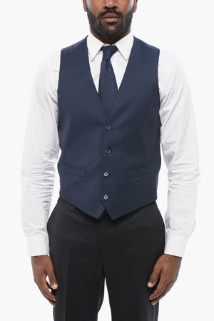 CC COLLECTION Wool Waistcoat RESET 4-Button