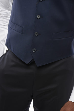 CC COLLECTION Wool Waistcoat RESET 4-Button