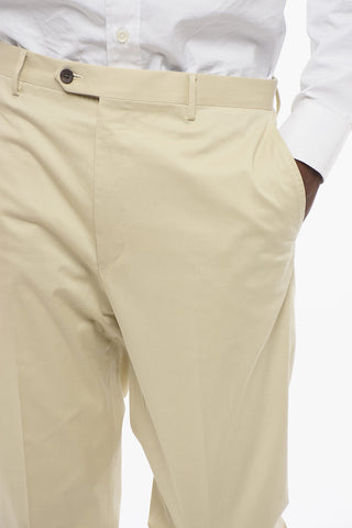 Cotton Blend Chinos Pants