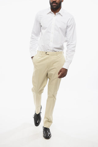 Cotton Blend Chinos Pants