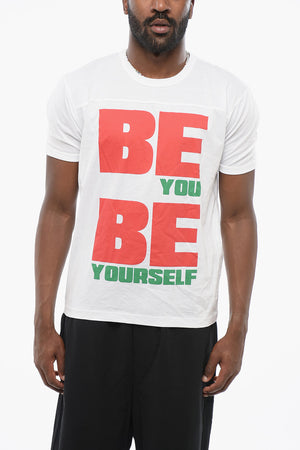 Rundhals-T-Shirt BEYOU mit Aufdruck vorne