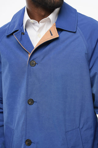 Buttoned Raincoat