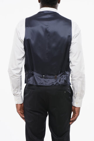 Virgin Wool RETAILORED Vest with Slit Pockets