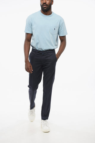 Cotton Four Pockets Chinos Pants 
