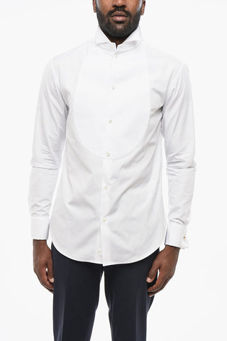 EMPORIO Tuxedo Shirt with Wing-tip Collar