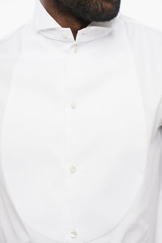 EMPORIO Tuxedo Shirt with Wing-tip Collar