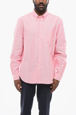 Button-down NEW MAGRA Hopsack Cotton Shirt