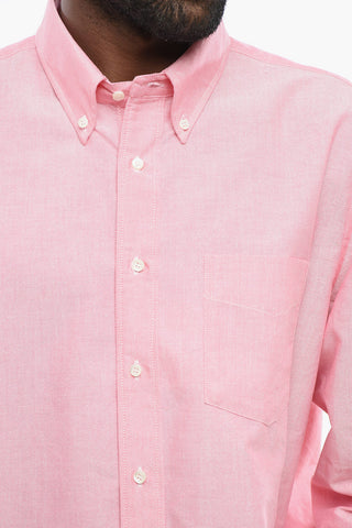 Button-down NEW MAGRA Hopsack Cotton Shirt