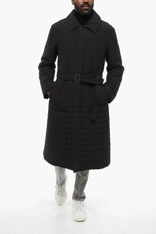 CIRCLE Trench Trapuntato con Cintura