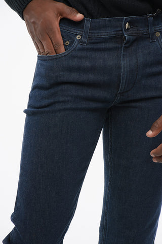 ID Jeans Slim Fit in Denim Lavaggio Scuro 16cm