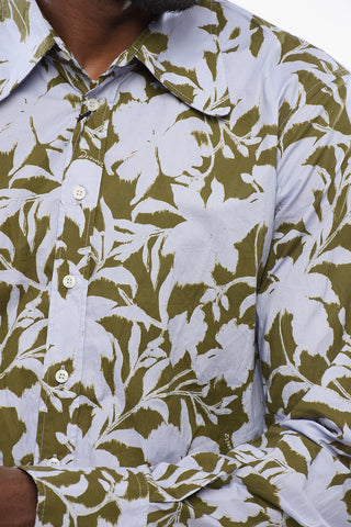Floral Patterned Cotton Shirt