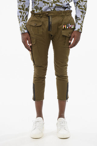 Cotton ARMY Cargo Pants with Patches