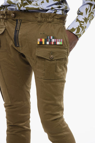 Cotton ARMY Cargo Pants with Patches