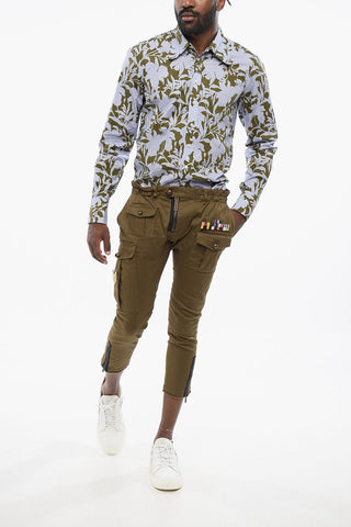 Cotton ARMY Cargo Pants with Patches