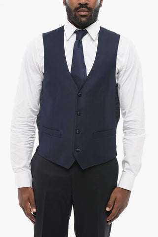 순모 베스트 뒷면 마팅게일