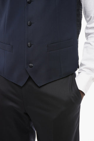 순모 베스트 뒷면 마팅게일
