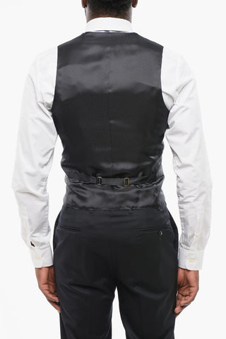 CODE 4-Button Wool Waistcoat