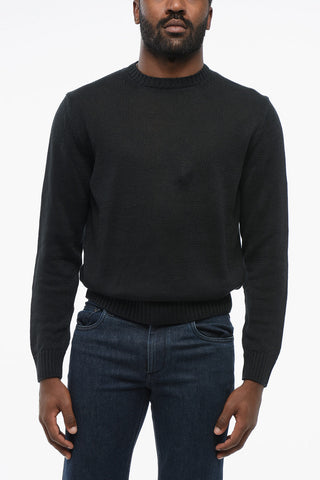 ID Crew Neck Pure Linen Sweater