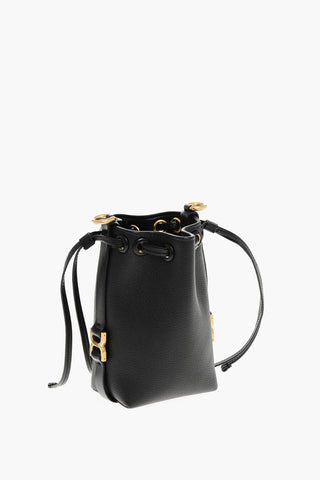 Borsa Bucket MICRO in Pelle Martellata