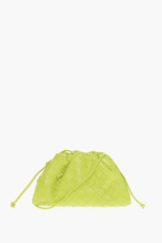 Woven Leather MINI POUCH Bag