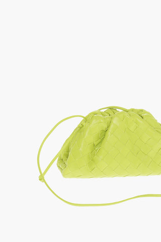 Woven Leather MINI POUCH Bag