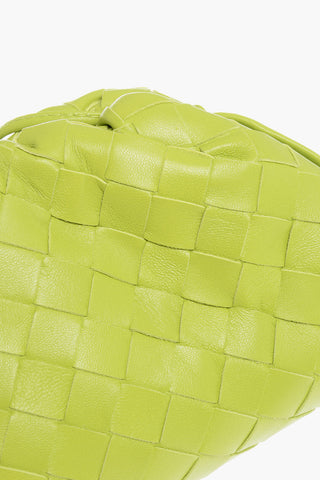 Woven Leather MINI POUCH Bag