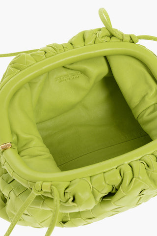 Woven Leather MINI POUCH Bag