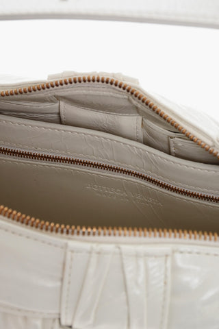 Shoulder Bag INTRECCIO PLISSÈ with Zip Closure