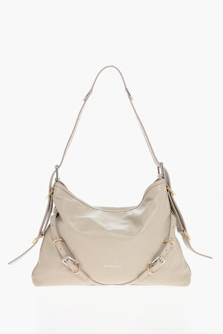 Brushed Leather VOYOU Shoulder Bag