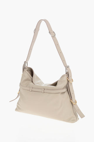 Brushed Leather VOYOU Shoulder Bag