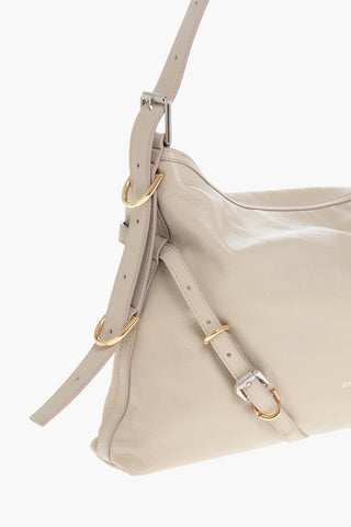 Brushed Leather VOYOU Shoulder Bag
