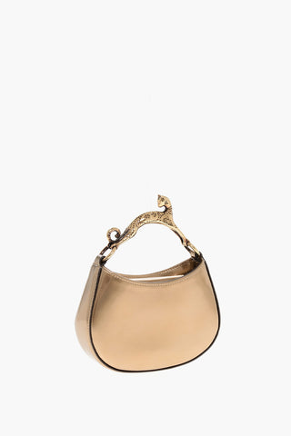 Lamè Leather NANO Hobo Bag