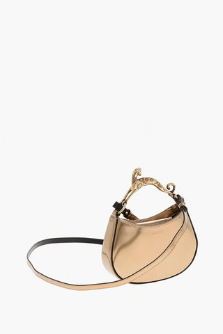 Lamè Leather NANO Hobo Bag