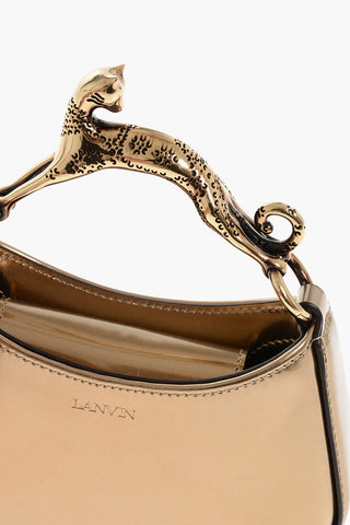 Lamè Leather NANO Hobo Bag