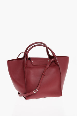 Borsa Tote in Pelle con Tracolla Removibile