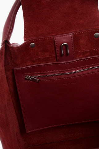 Borsa Tote in Pelle con Tracolla Removibile