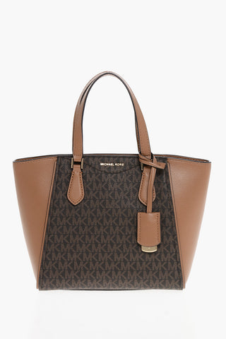 Monogram Eco-leather TARYN Tote Bag